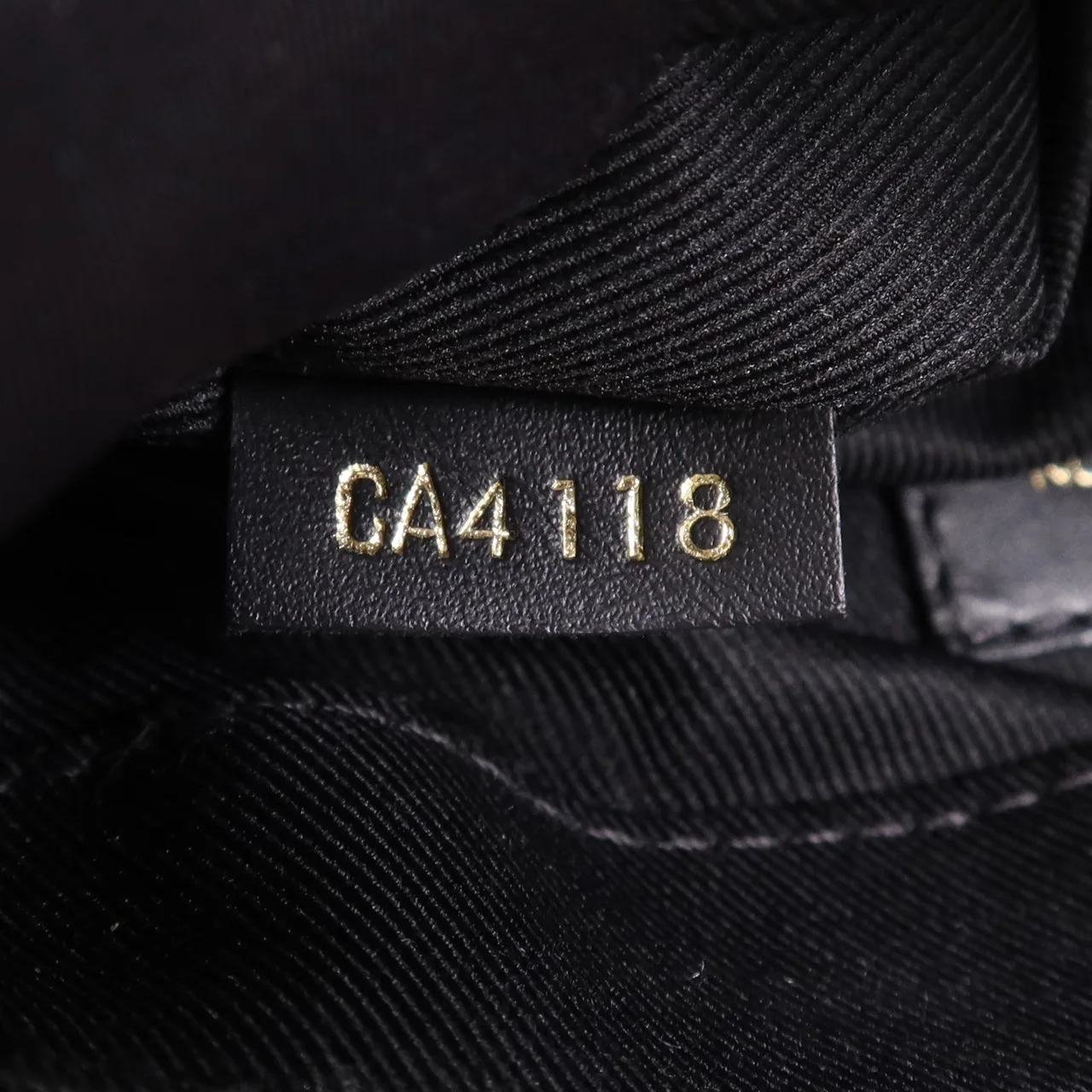 LOUIS VUITTON Saintonge M43555 兩用包 塗層帆布 棕色 塗層帆布 中古品B - 縮圖 5