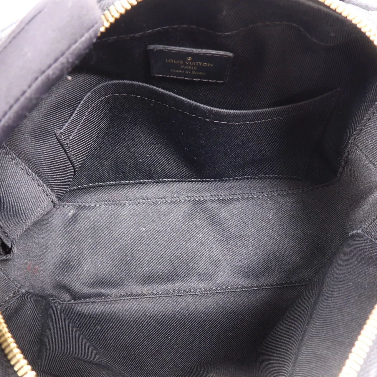 LOUIS VUITTON Saintonge M43555 兩用包 塗層帆布 棕色 塗層帆布 中古品B - 縮圖 6