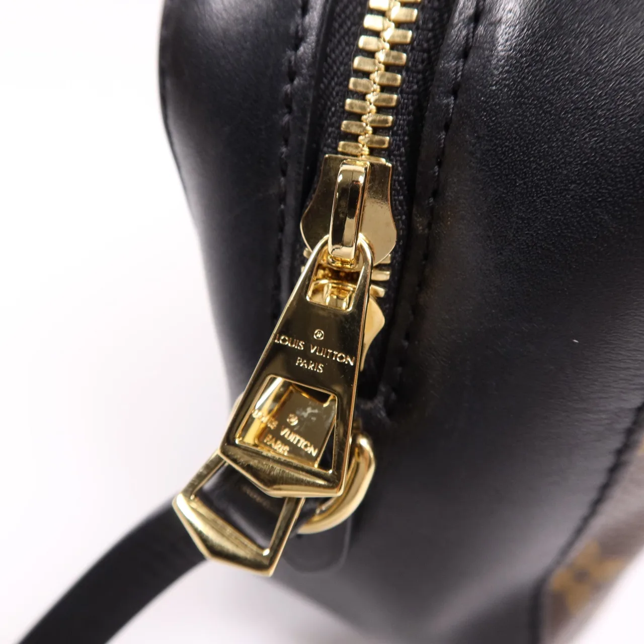 LOUIS VUITTON Saintonge M43555 兩用包 塗層帆布 棕色 塗層帆布 中古品B - 縮圖 14