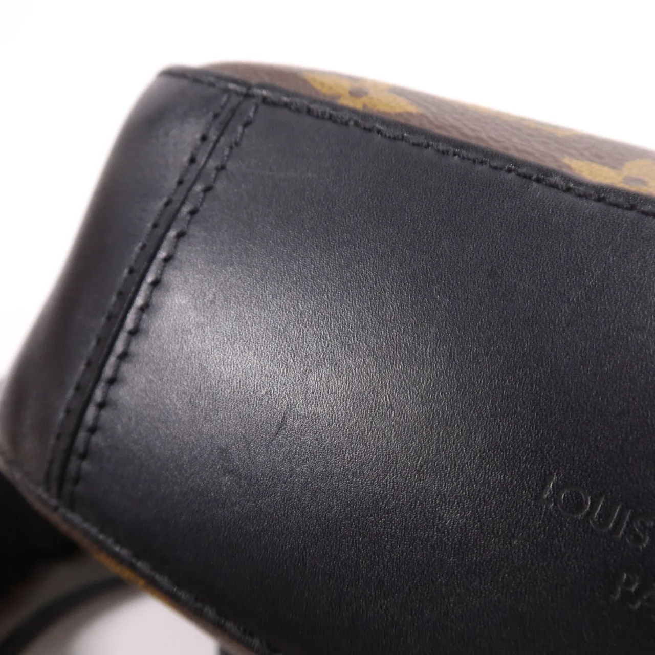 LOUIS VUITTON Saintonge M43555 兩用包 塗層帆布 棕色 塗層帆布 中古品B - 縮圖 17