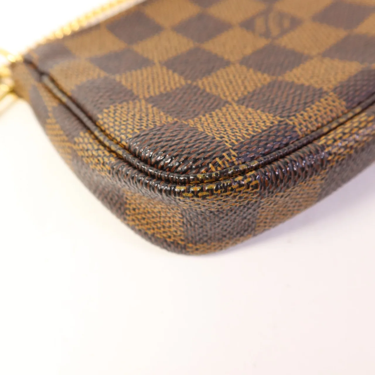 LOUIS VUITTON Pochette Accessoires M58009 化妝箱包 塗層帆布 棕色 塗層帆布 中古品A - 縮圖 11