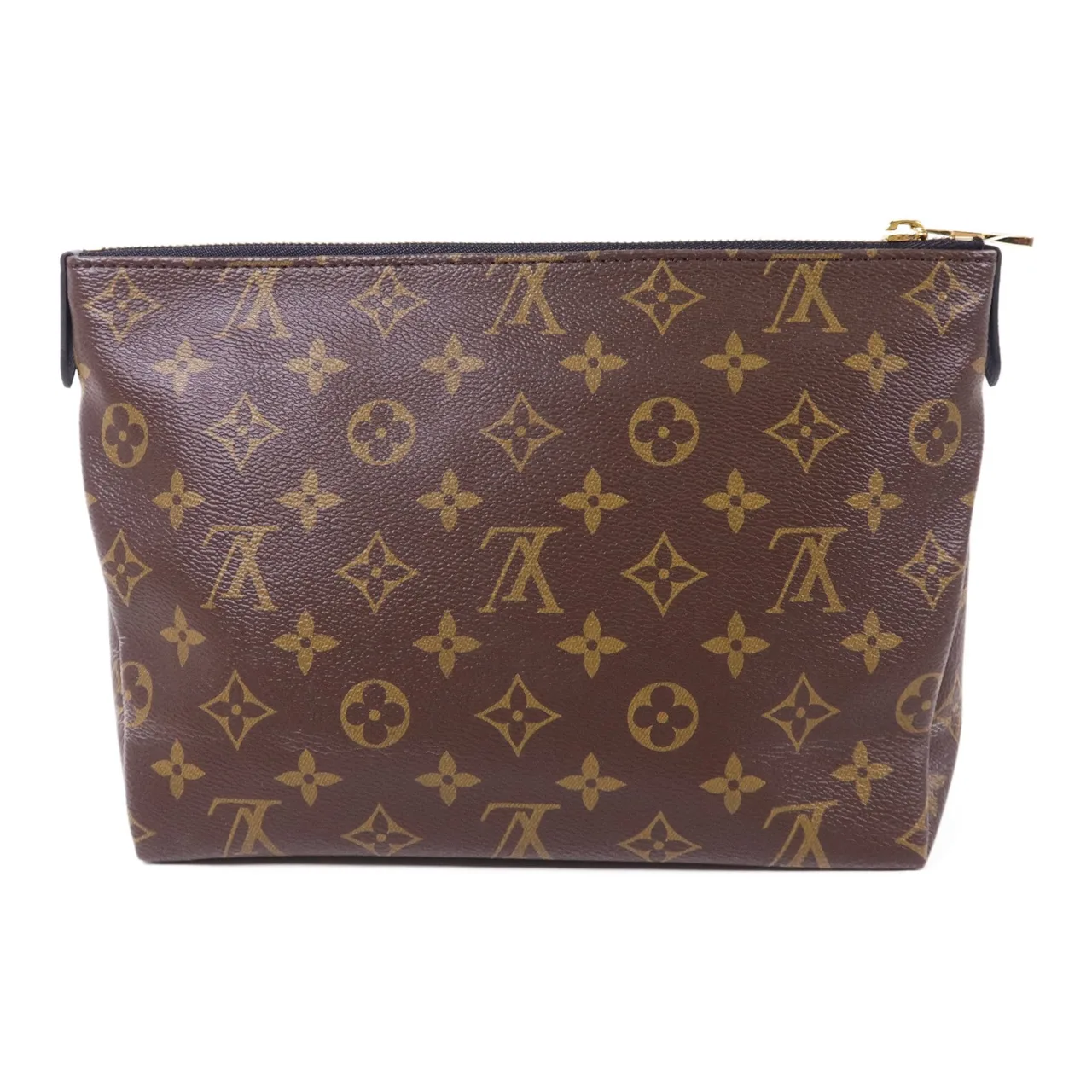 LOUIS VUITTON Pallas M64124 手拿包 塗層帆布 棕色 塗層帆布 中古品A - 縮圖 2
