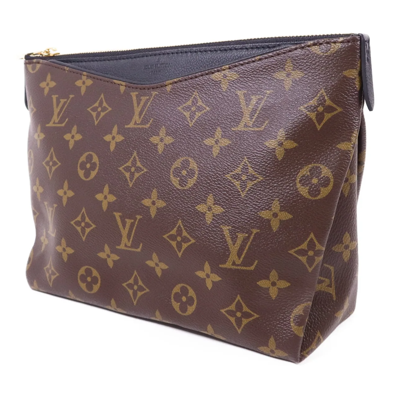 LOUIS VUITTON Pallas M64124 手拿包 塗層帆布 棕色 塗層帆布 中古品A - 縮圖 3