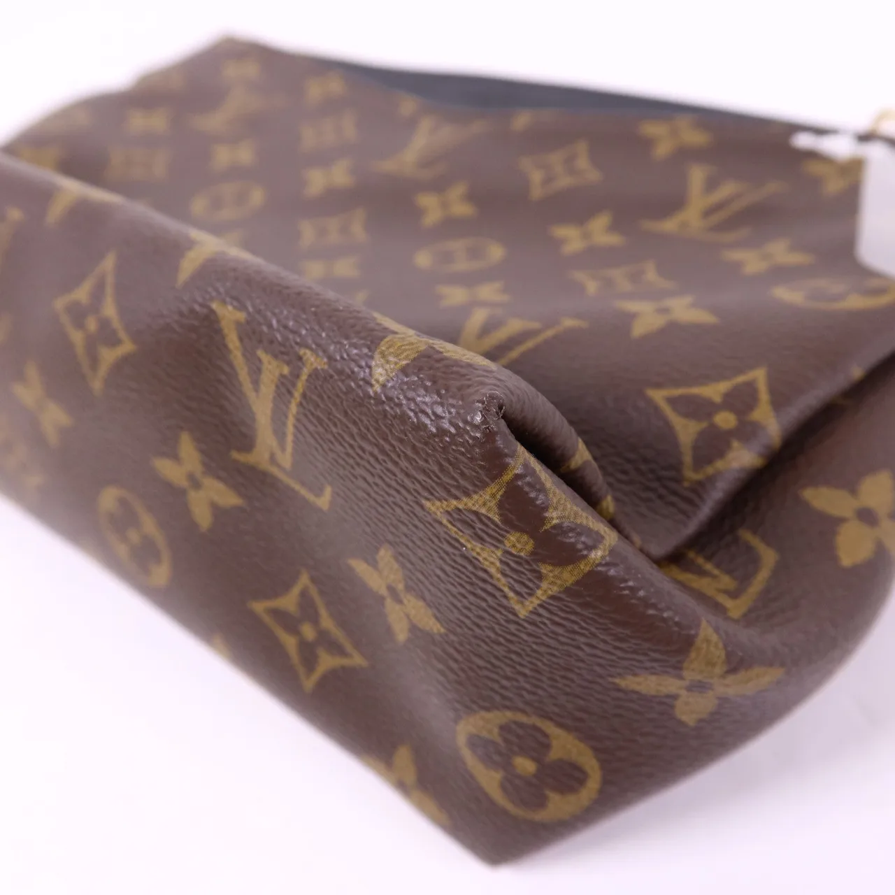 LOUIS VUITTON Pallas M64124 手拿包 塗層帆布 棕色 塗層帆布 中古品A - 縮圖 9