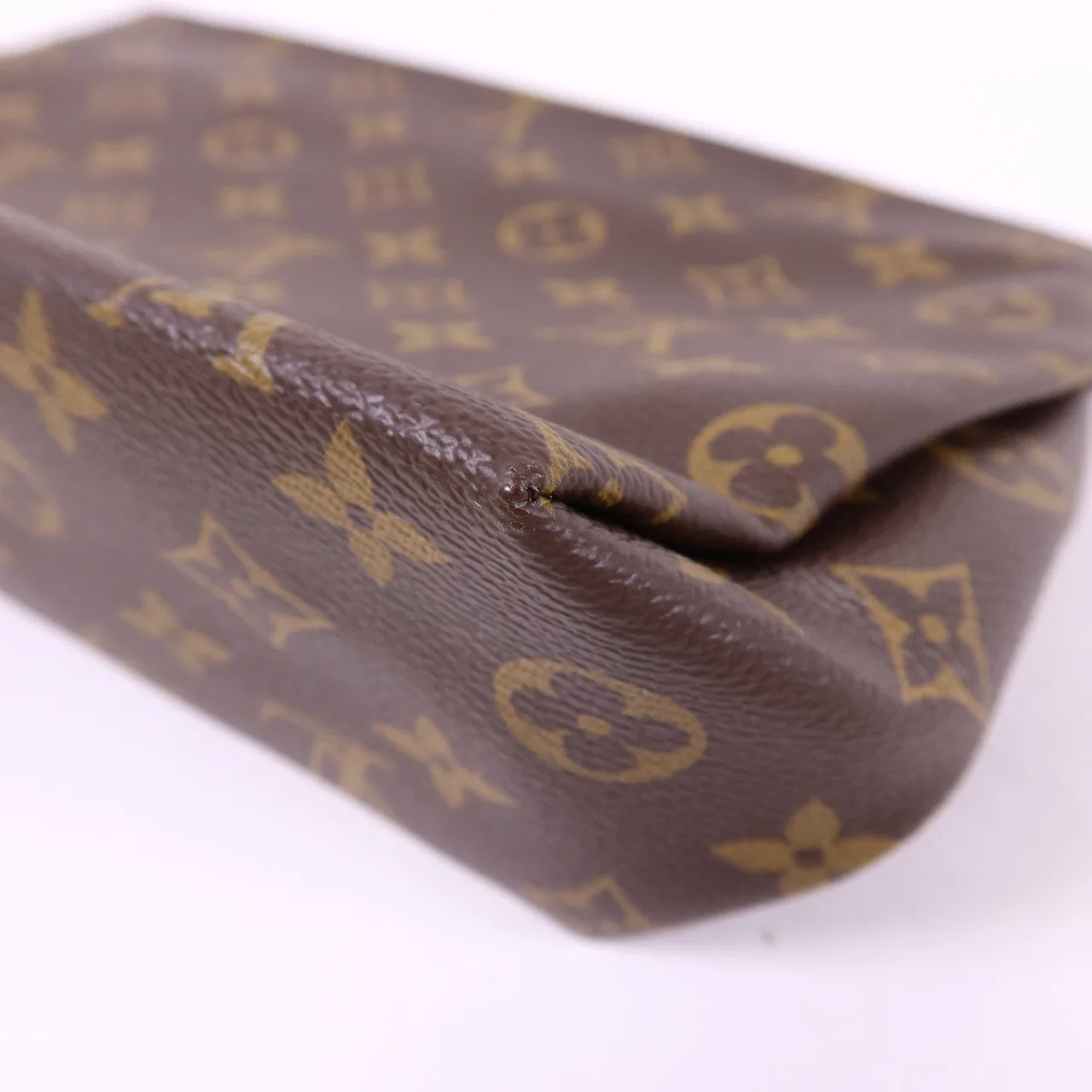 LOUIS VUITTON Pallas M64124 手拿包 塗層帆布 棕色 塗層帆布 中古品A - 縮圖 11