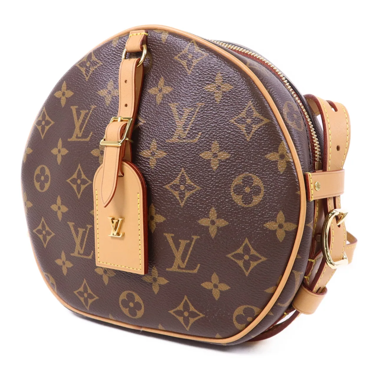 LOUIS VUITTON Boite Chapeau Souple M52294 肩背包 塗層帆布 棕色 塗層帆布 中古品A - 縮圖 3