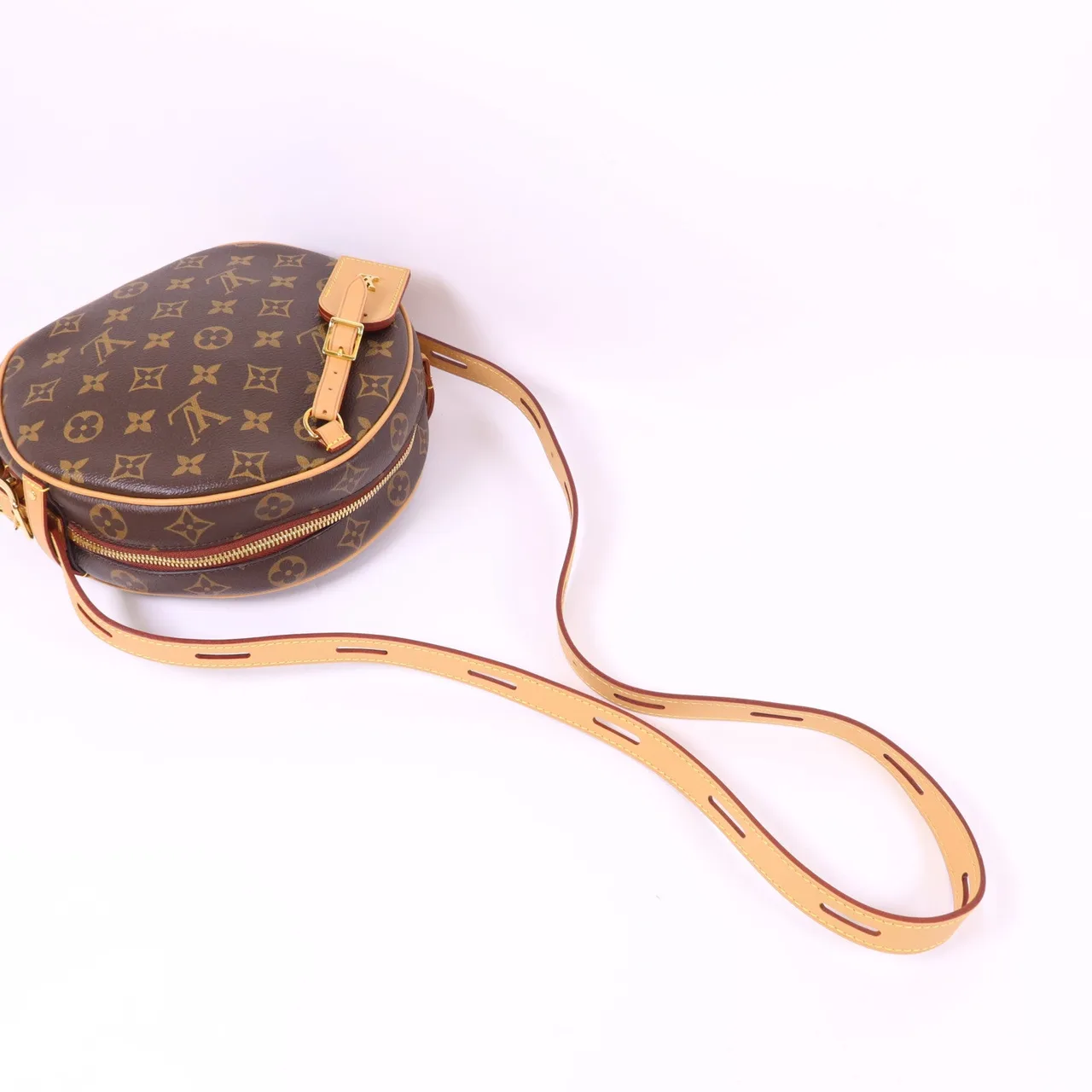 LOUIS VUITTON Boite Chapeau Souple M52294 肩背包 塗層帆布 棕色 塗層帆布 中古品A - 縮圖 5