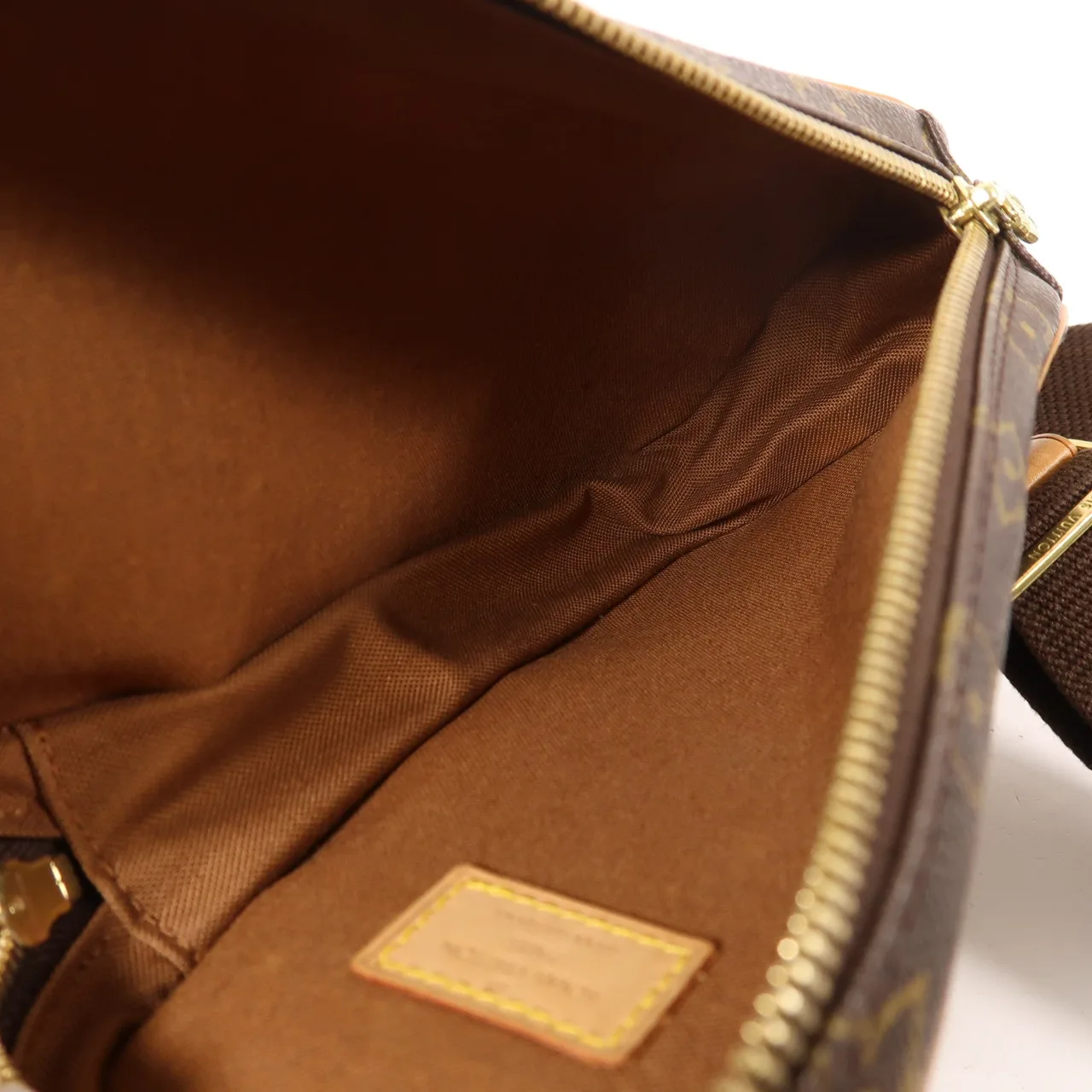 LOUIS VUITTON Pochette Gange M51870 腰包 塗層帆布 棕色 塗層帆布 中古品A - 縮圖 5