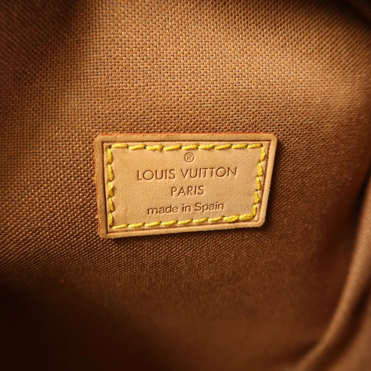 LOUIS VUITTON Pochette Gange M51870 腰包 塗層帆布 棕色 塗層帆布 中古品A - 縮圖 6