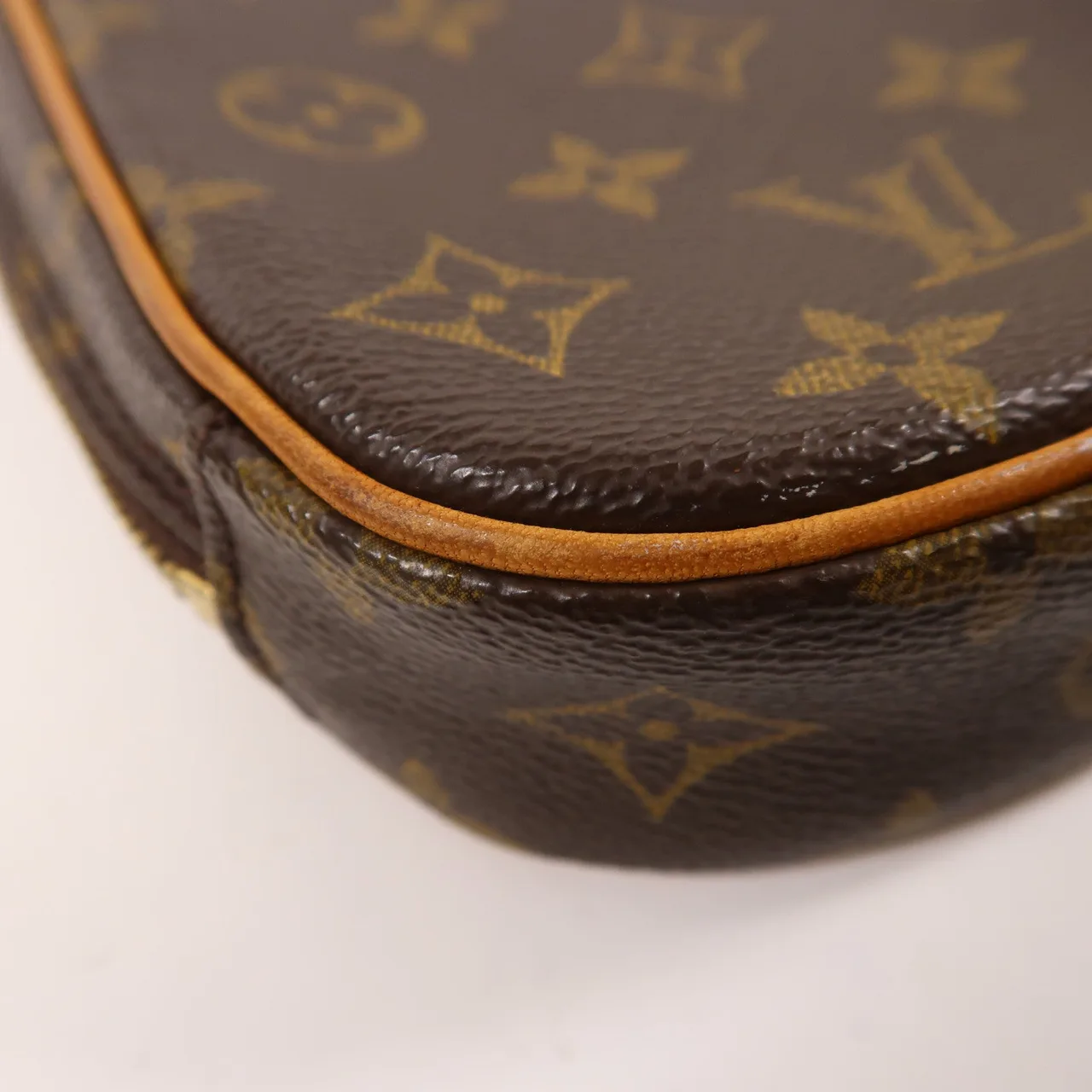 LOUIS VUITTON Pochette Gange M51870 腰包 塗層帆布 棕色 塗層帆布 中古品A - 縮圖 10