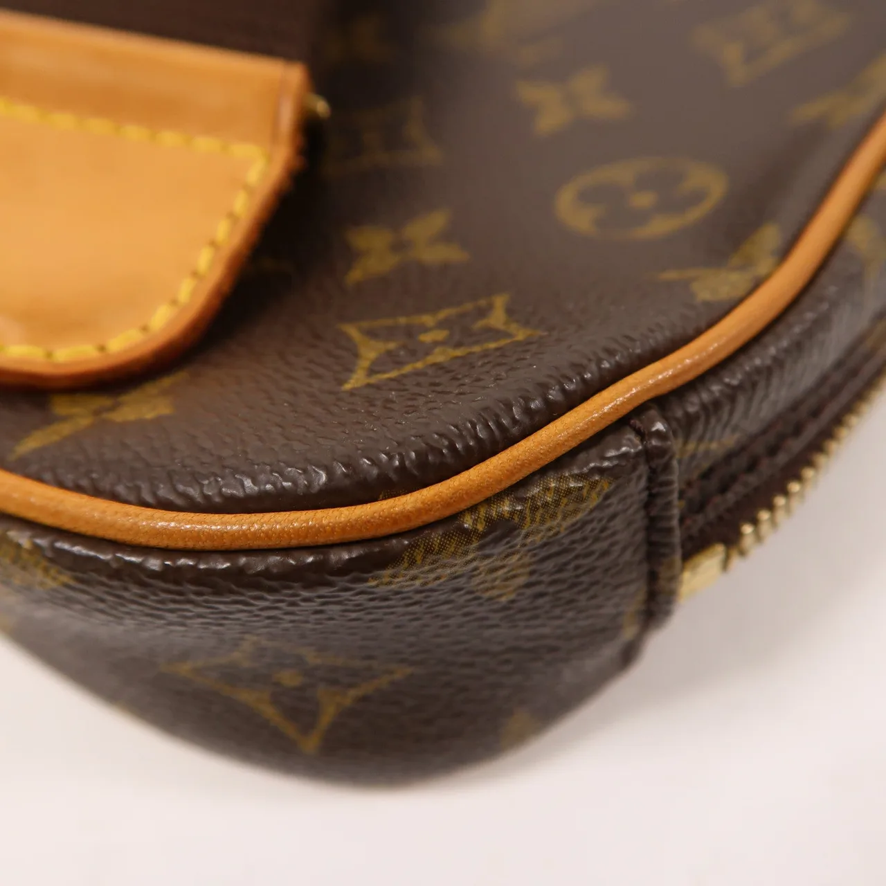 LOUIS VUITTON Pochette Gange M51870 腰包 塗層帆布 棕色 塗層帆布 中古品A - 縮圖 11