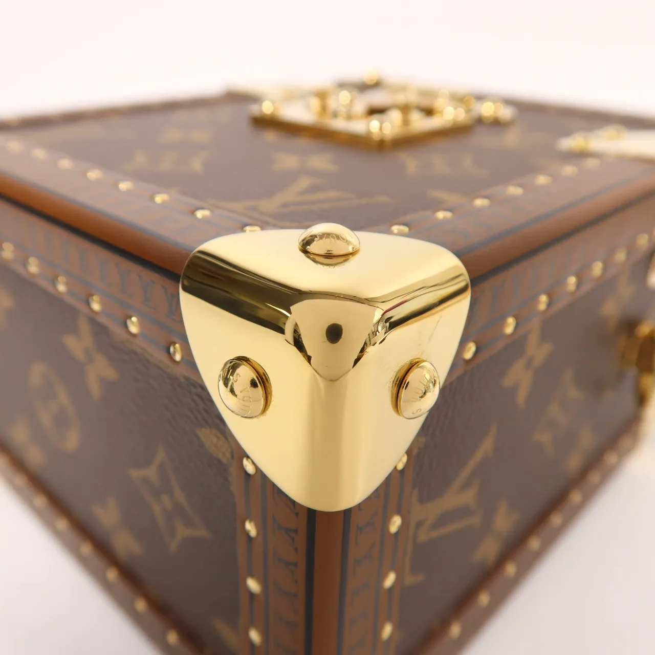 LOUIS VUITTON Camera Box M10079 兩用包 塗層帆布 棕色 塗層帆布 中古品A - 縮圖 10