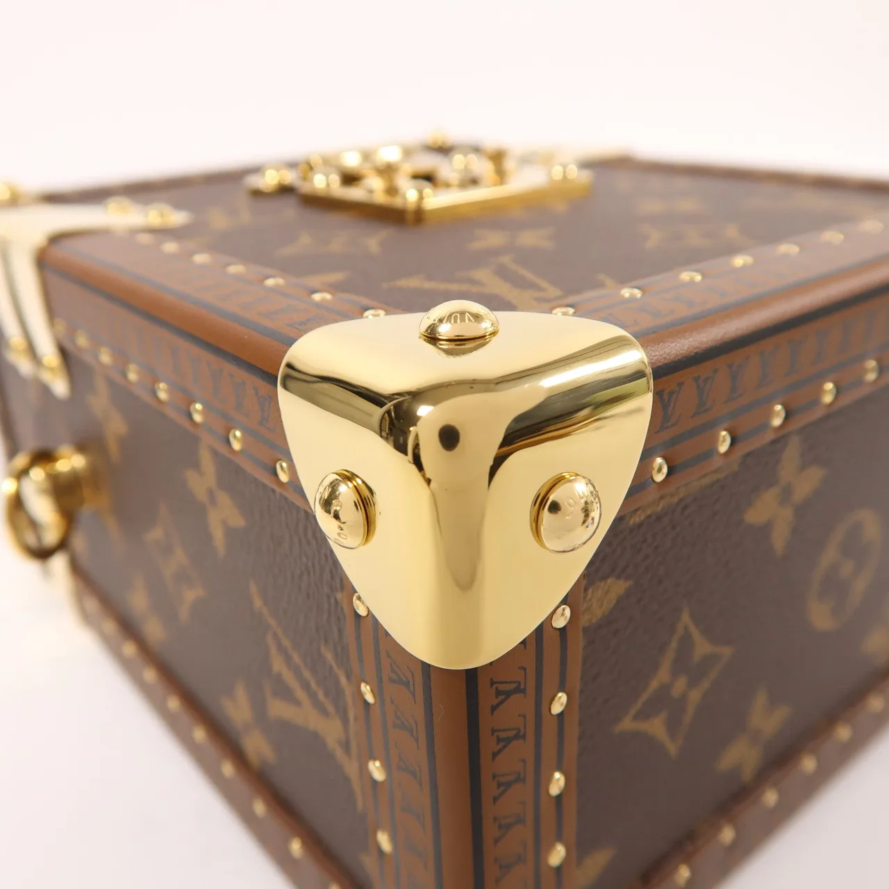 LOUIS VUITTON Camera Box M10079 兩用包 塗層帆布 棕色 塗層帆布 中古品A - 縮圖 11