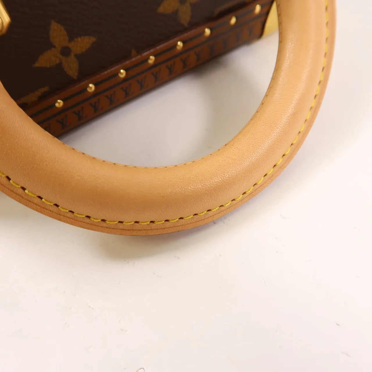 LOUIS VUITTON Camera Box M10079 兩用包 塗層帆布 棕色 塗層帆布 中古品A - 縮圖 14