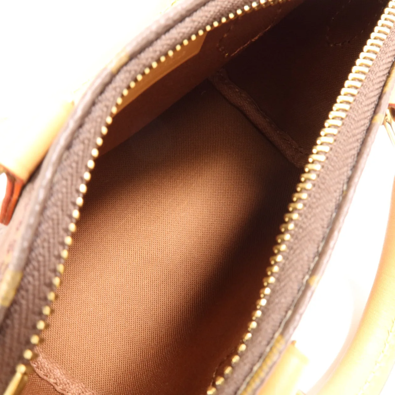 LOUIS VUITTON NanoSpeedy M81085 2-Way Bag Coated Canvas 棕色 Coated Canvas Rank A - Thumbnail 5