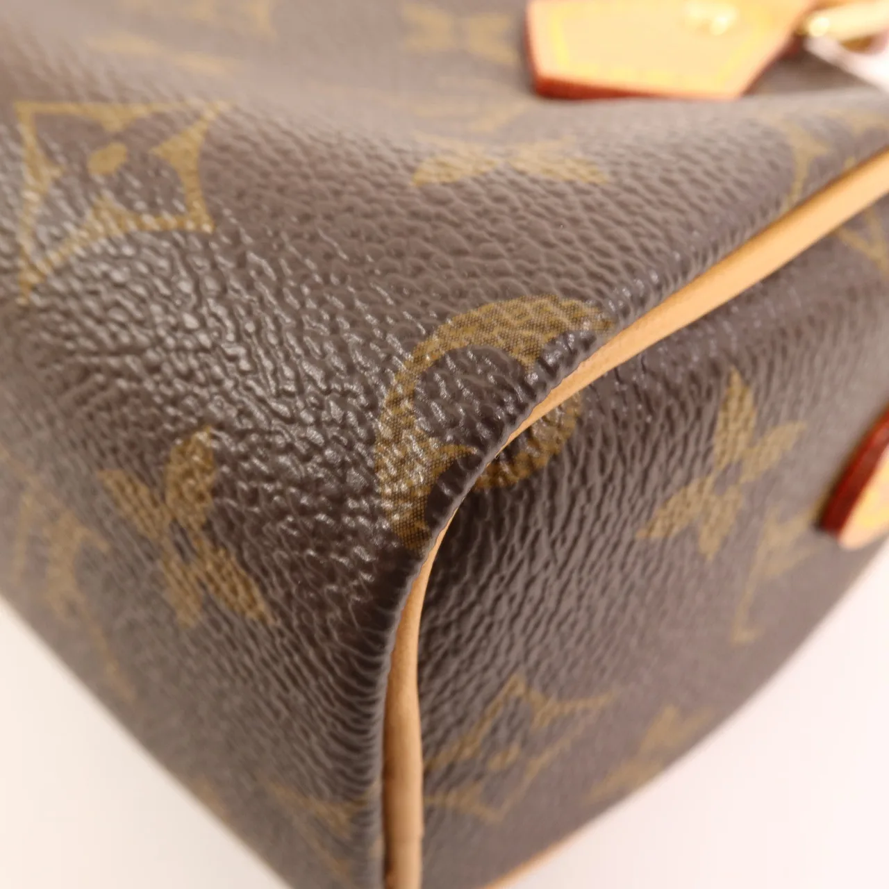 LOUIS VUITTON NanoSpeedy M81085 2-Way Bag Coated Canvas 棕色 Coated Canvas Rank A - Thumbnail 11