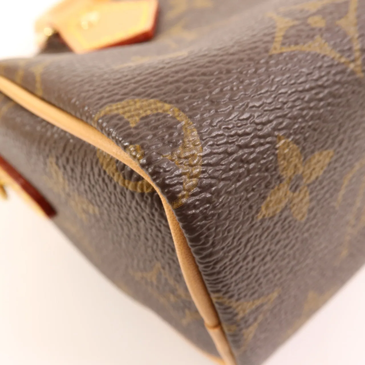 LOUIS VUITTON NanoSpeedy M81085 2-Way Bag Coated Canvas 棕色 Coated Canvas Rank A - Thumbnail 12