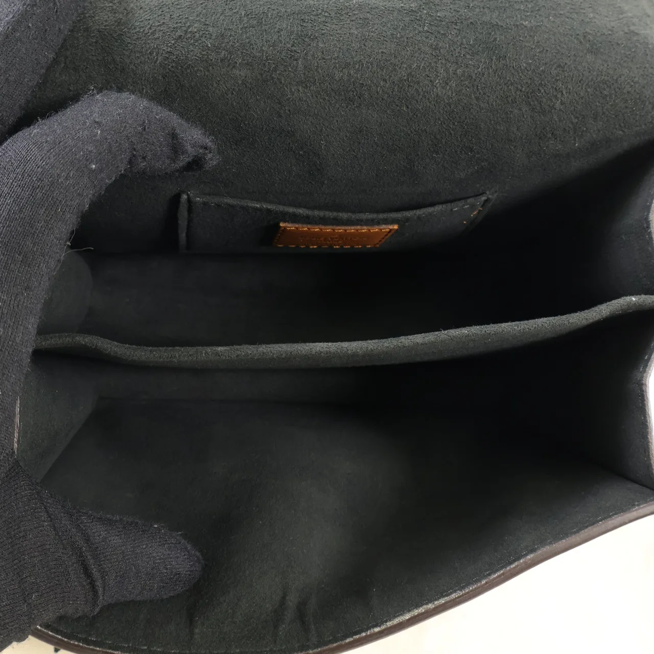 LOUIS VUITTON Mini Dauphine M44580 Shoulder Bag Coated Canvas 棕色 Coated Canvas Rank A - Thumbnail 14