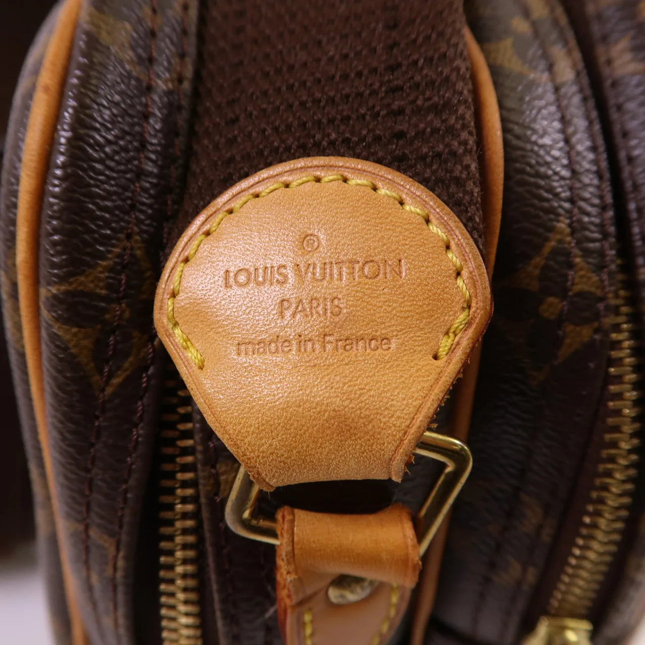 LOUIS VUITTON Reporter M45254 Shoulder Bag Coated Canvas 棕色 Coated Canvas Rank B - Thumbnail 7