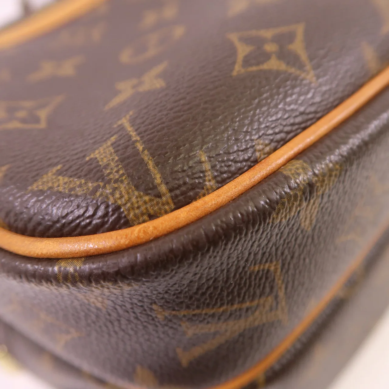 LOUIS VUITTON Reporter M45254 Shoulder Bag Coated Canvas 棕色 Coated Canvas Rank B - Thumbnail 11