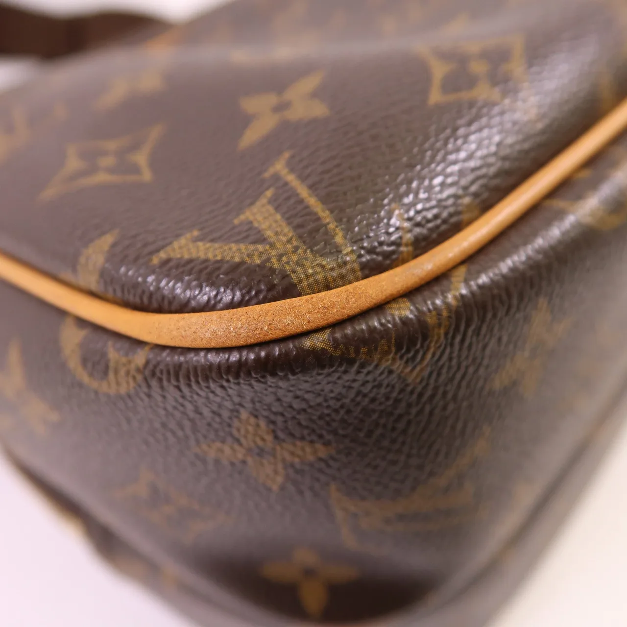 LOUIS VUITTON Reporter M45254 Shoulder Bag Coated Canvas 棕色 Coated Canvas Rank B - Thumbnail 13