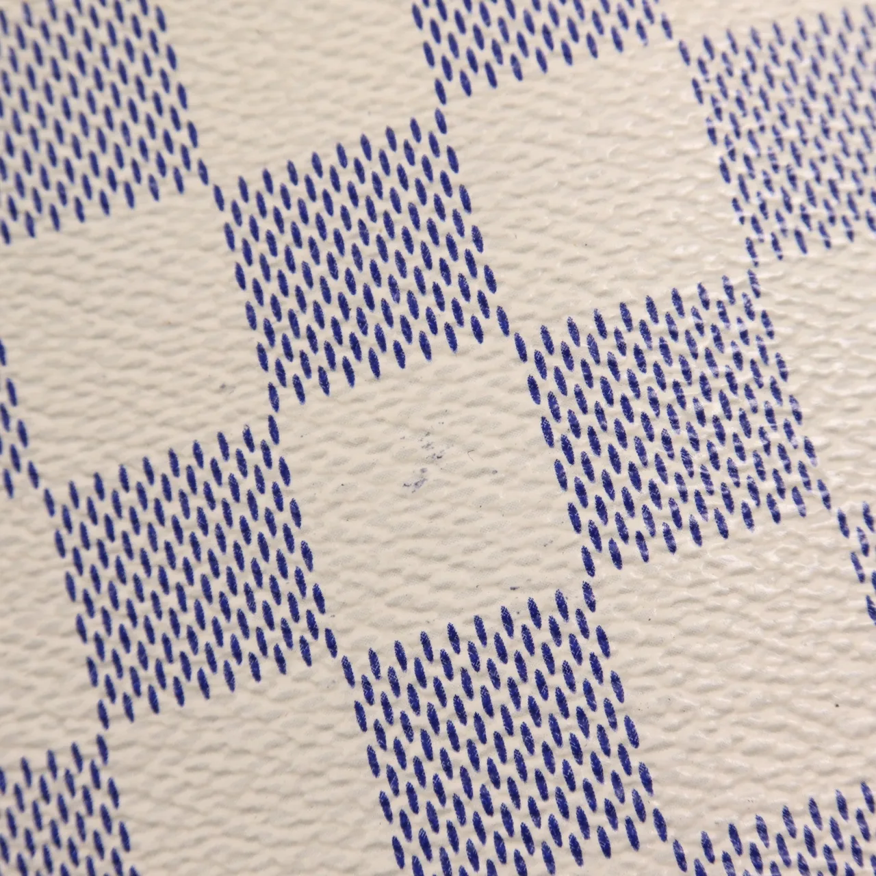 LOUIS VUITTON Pochette Voyage N60049 Clutch Coated Canvas 白色 / 海軍藍 Coated Canvas Rank B - Thumbnail 11