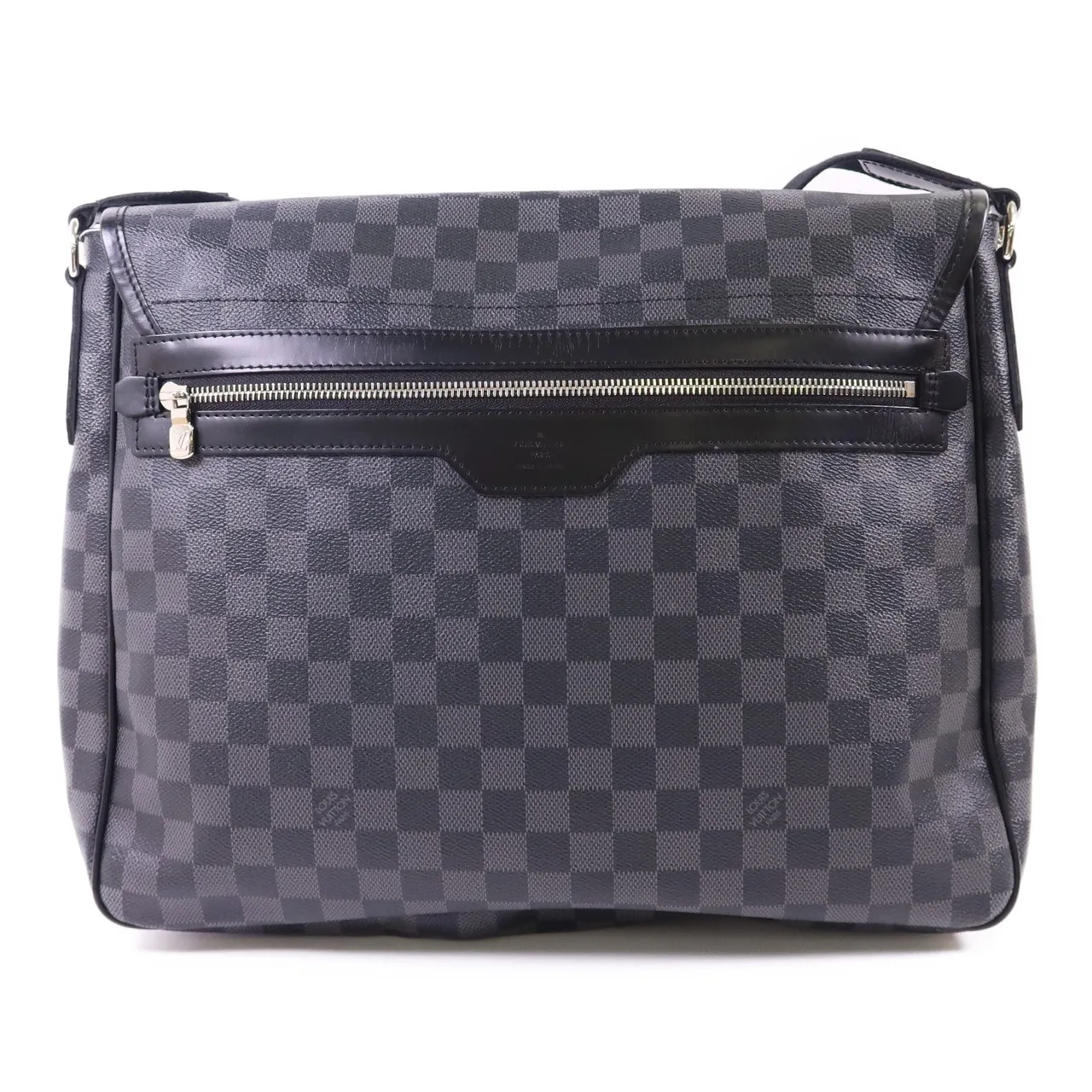 LOUIS VUITTON Daniel N5833 Shoulder Bag Coated Canvas 黑色 Coated Canvas Rank A - Thumbnail 2