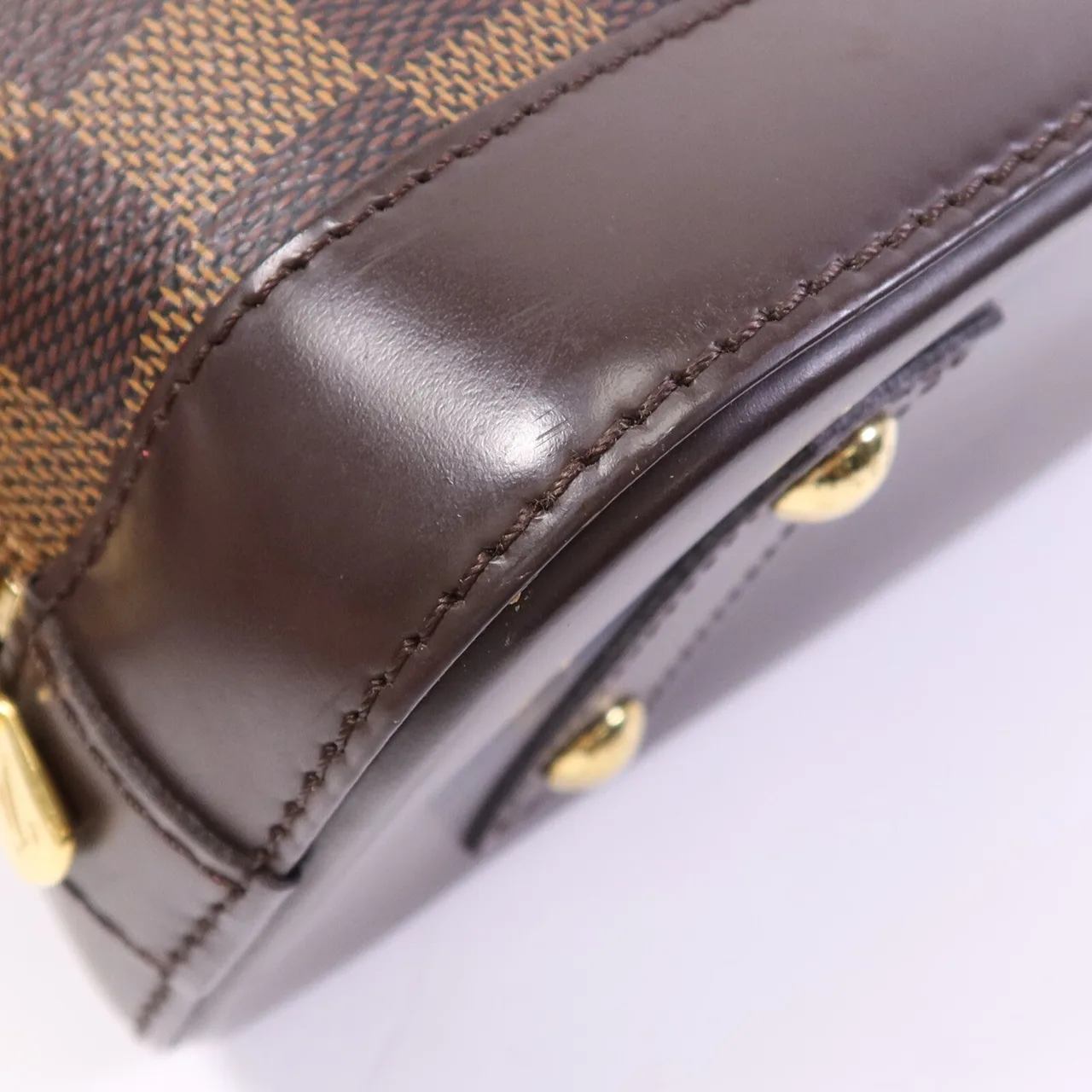 LOUIS VUITTON Alma N41221 2-Way Bag Coated Canvas 棕色 Coated Canvas Rank B - Thumbnail 6