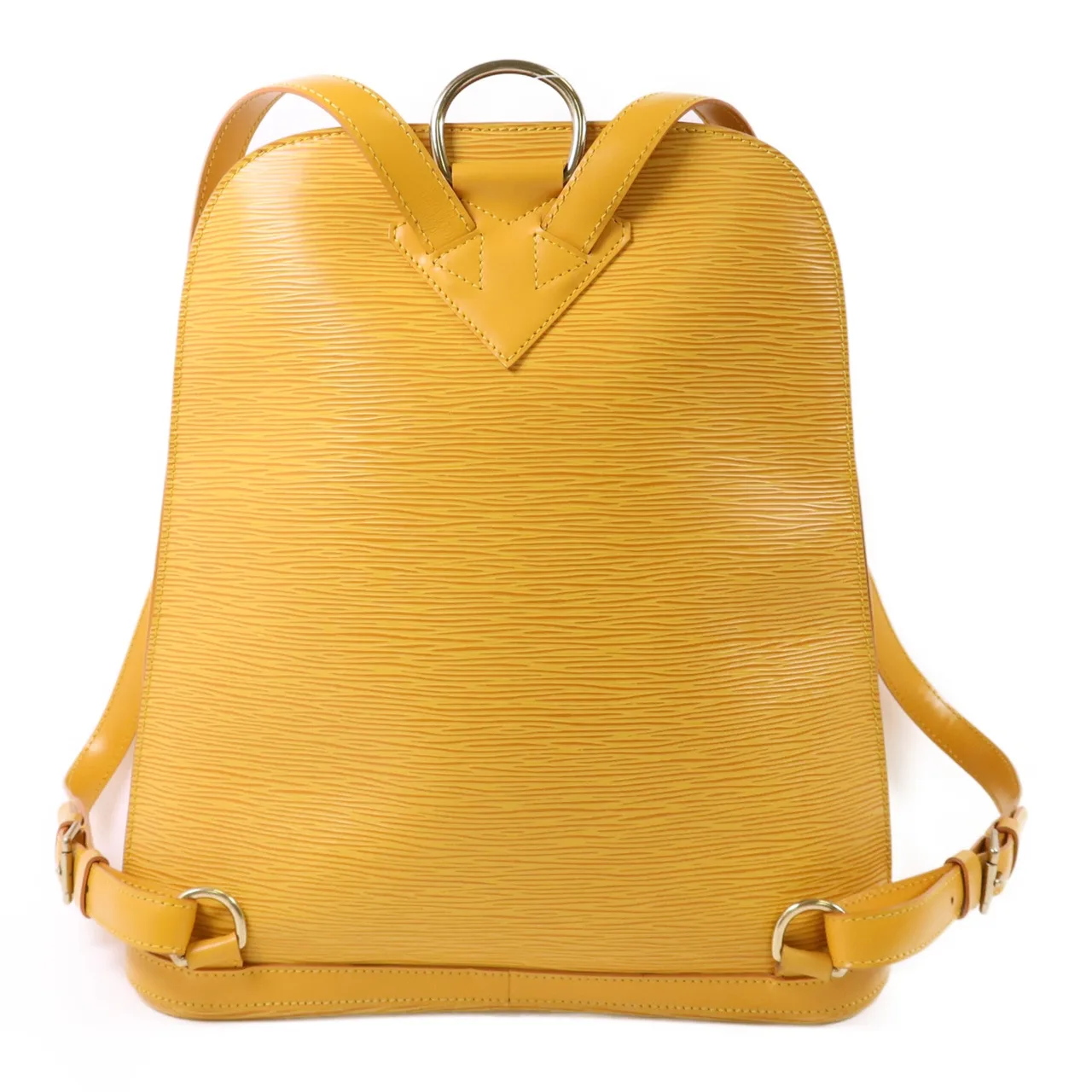 LOUIS VUITTON M52299 Backpack Calfskin 黃色 Calfskin Rank B - Thumbnail 2