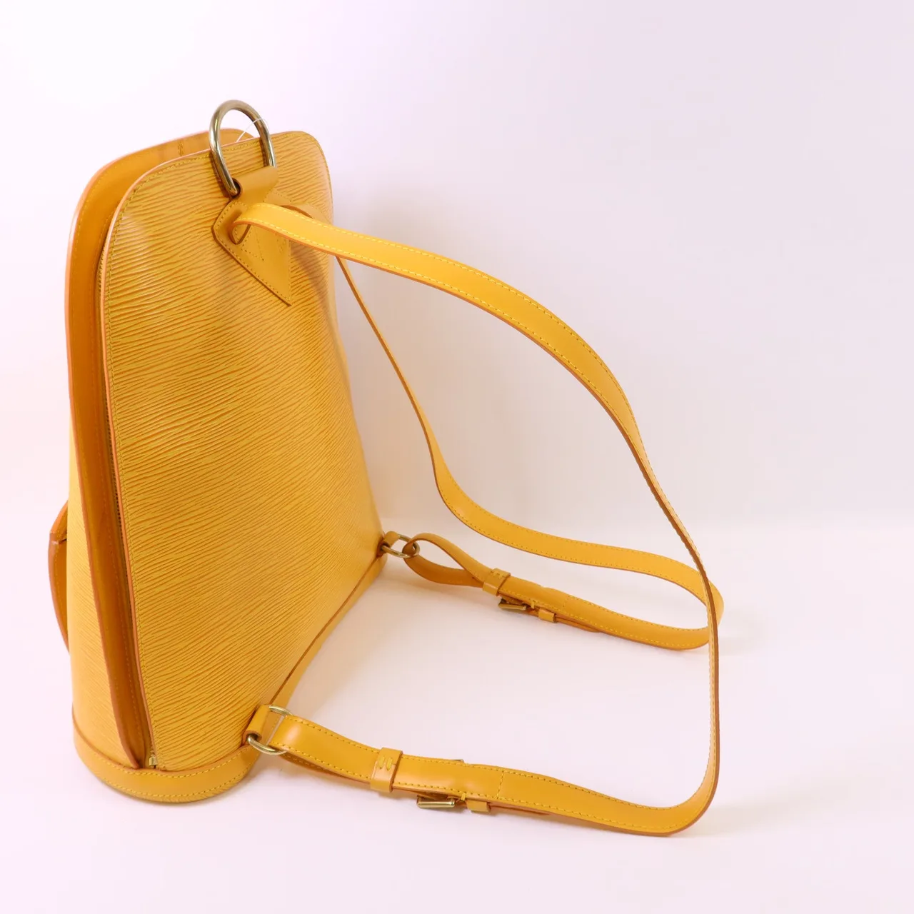 LOUIS VUITTON M52299 Backpack Calfskin 黃色 Calfskin Rank B - Thumbnail 5