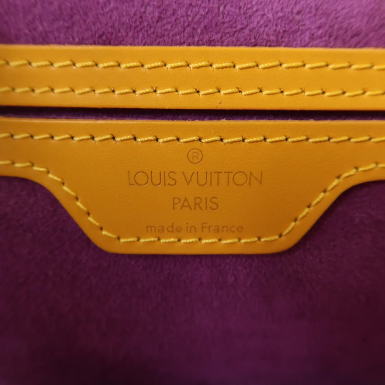 LOUIS VUITTON M52299 Backpack Calfskin 黃色 Calfskin Rank B - Thumbnail 7