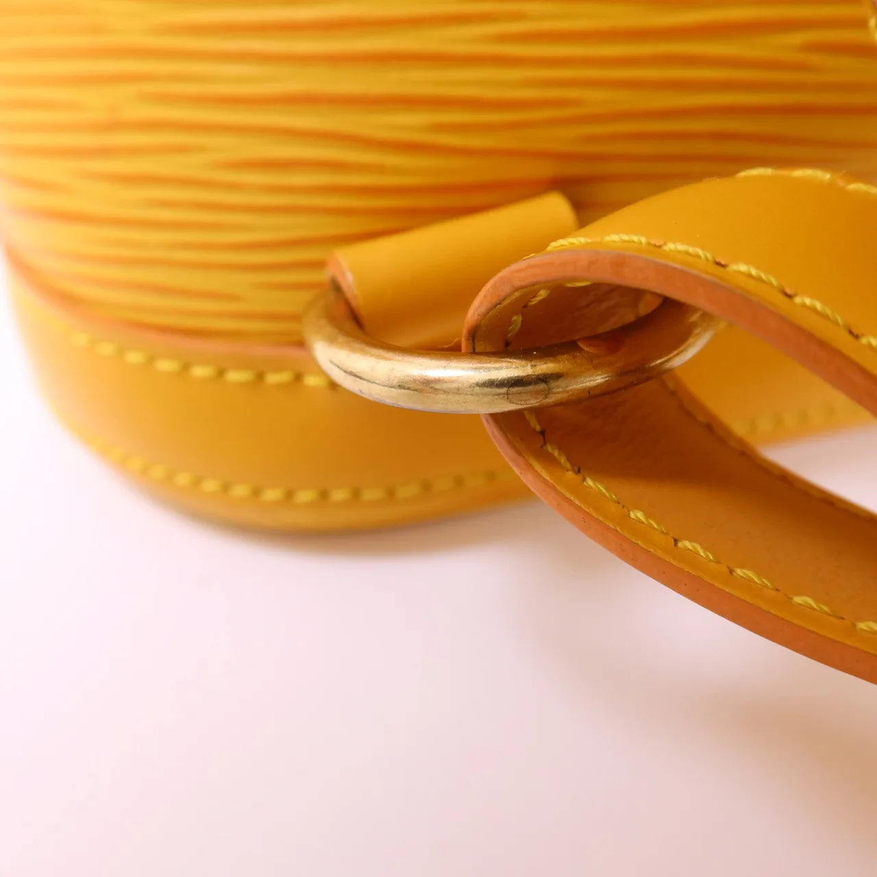 LOUIS VUITTON M52299 Backpack Calfskin 黃色 Calfskin Rank B - Thumbnail 13