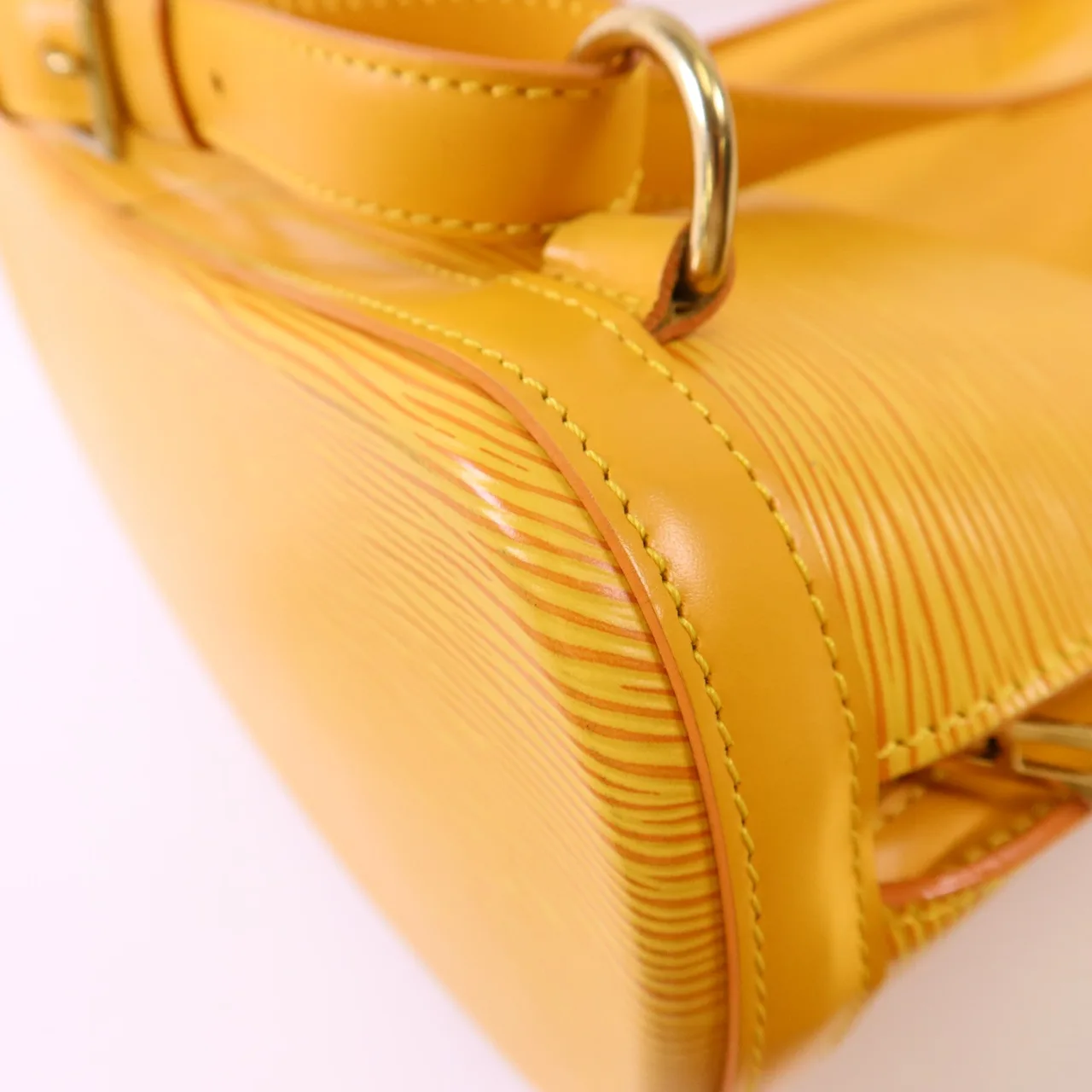 LOUIS VUITTON M52299 Backpack Calfskin 黃色 Calfskin Rank B - Thumbnail 16