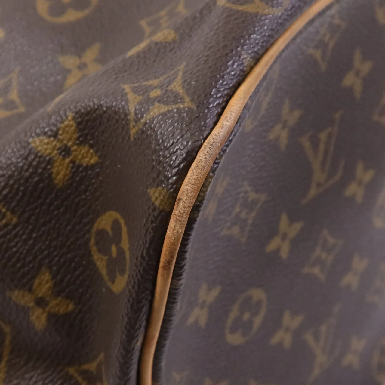 LOUIS VUITTON Palermo M40146 2-Way Bag Coated Canvas 棕色 Coated Canvas Rank B - Thumbnail 6