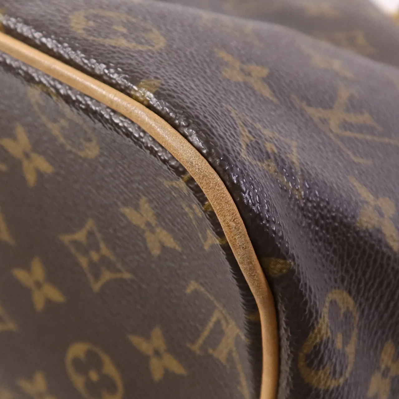 LOUIS VUITTON Palermo M40146 2-Way Bag Coated Canvas 棕色 Coated Canvas Rank B - Thumbnail 7