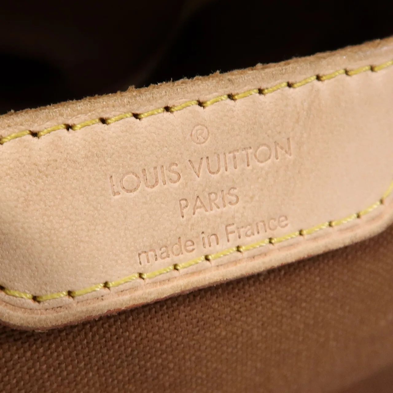 LOUIS VUITTON Palermo M40146 2-Way Bag Coated Canvas 棕色 Coated Canvas Rank B - Thumbnail 14