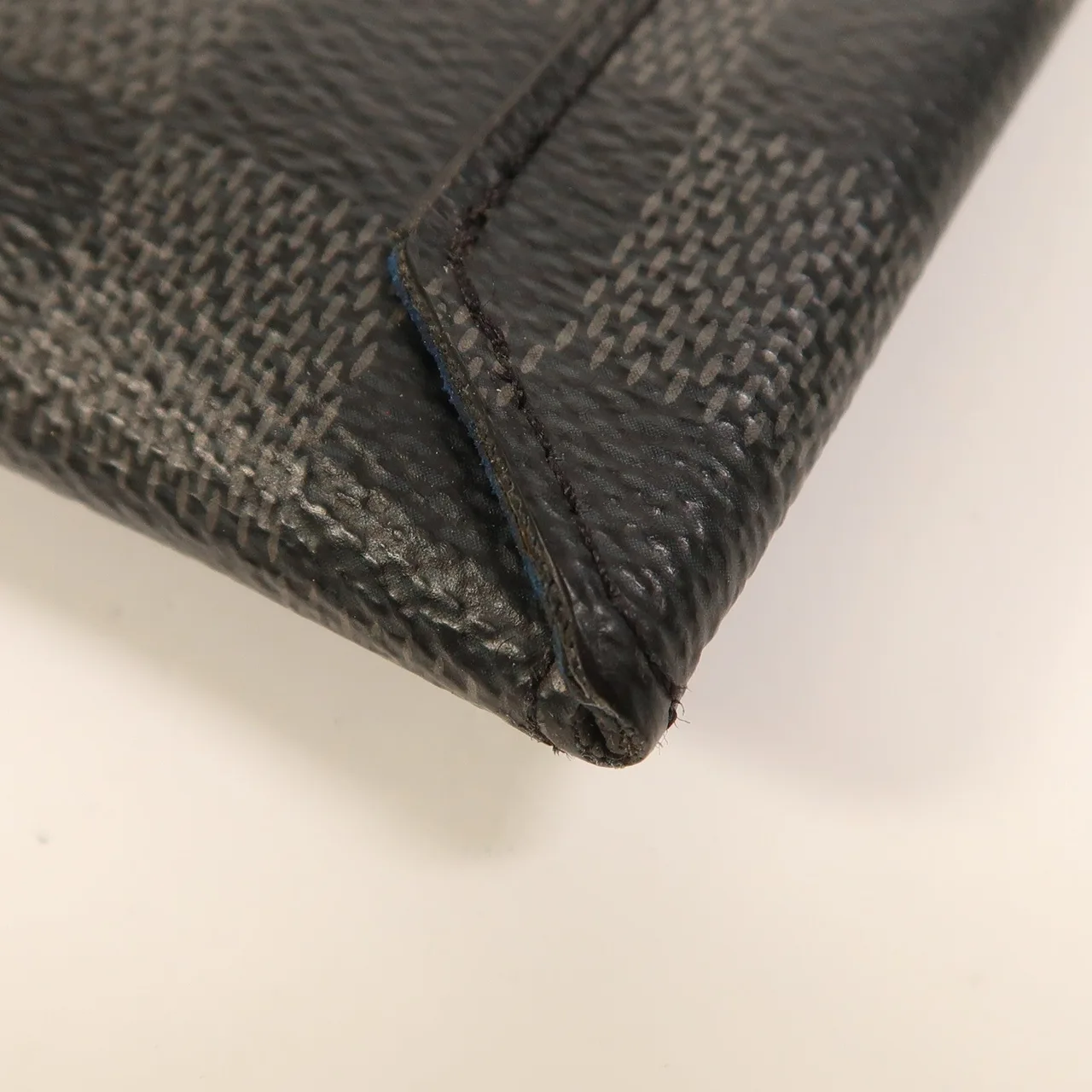 LOUIS VUITTON N60255 Clutch Coated Canvas 黑色 / Black Coated Canvas Rank B - Thumbnail 10