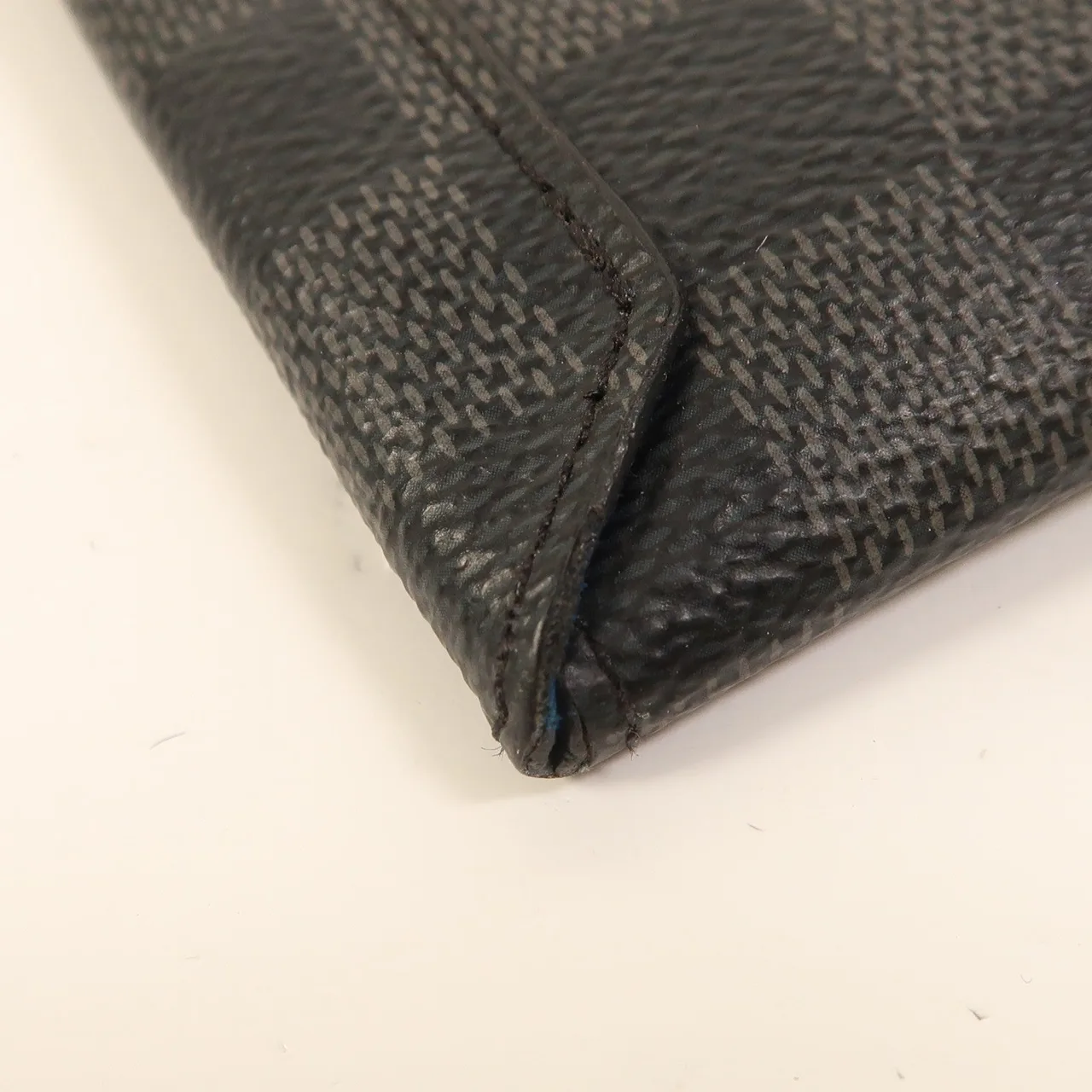LOUIS VUITTON N60255 Clutch Coated Canvas 黑色 / Black Coated Canvas Rank B - Thumbnail 11