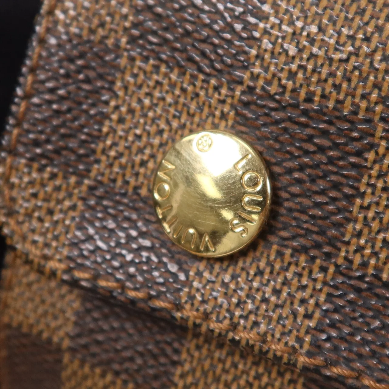 LOUIS VUITTON Naviglio N45255 Shoulder Bag Coated Canvas 棕色 Coated Canvas Rank B - Thumbnail 10
