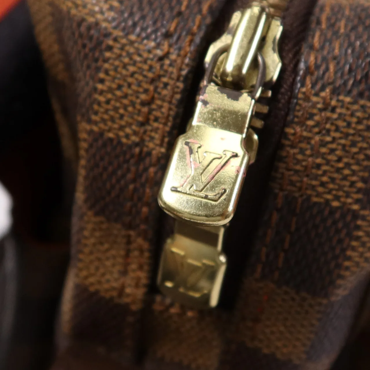 LOUIS VUITTON Naviglio N45255 Shoulder Bag Coated Canvas 棕色 Coated Canvas Rank B - Thumbnail 11
