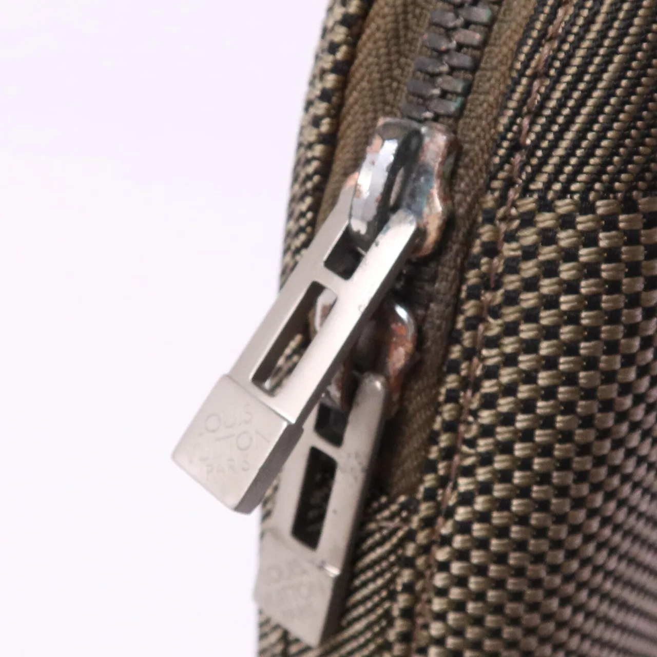 LOUIS VUITTON M93501 腰包 帆布 棕色 帆布 中古品B - 縮圖 14