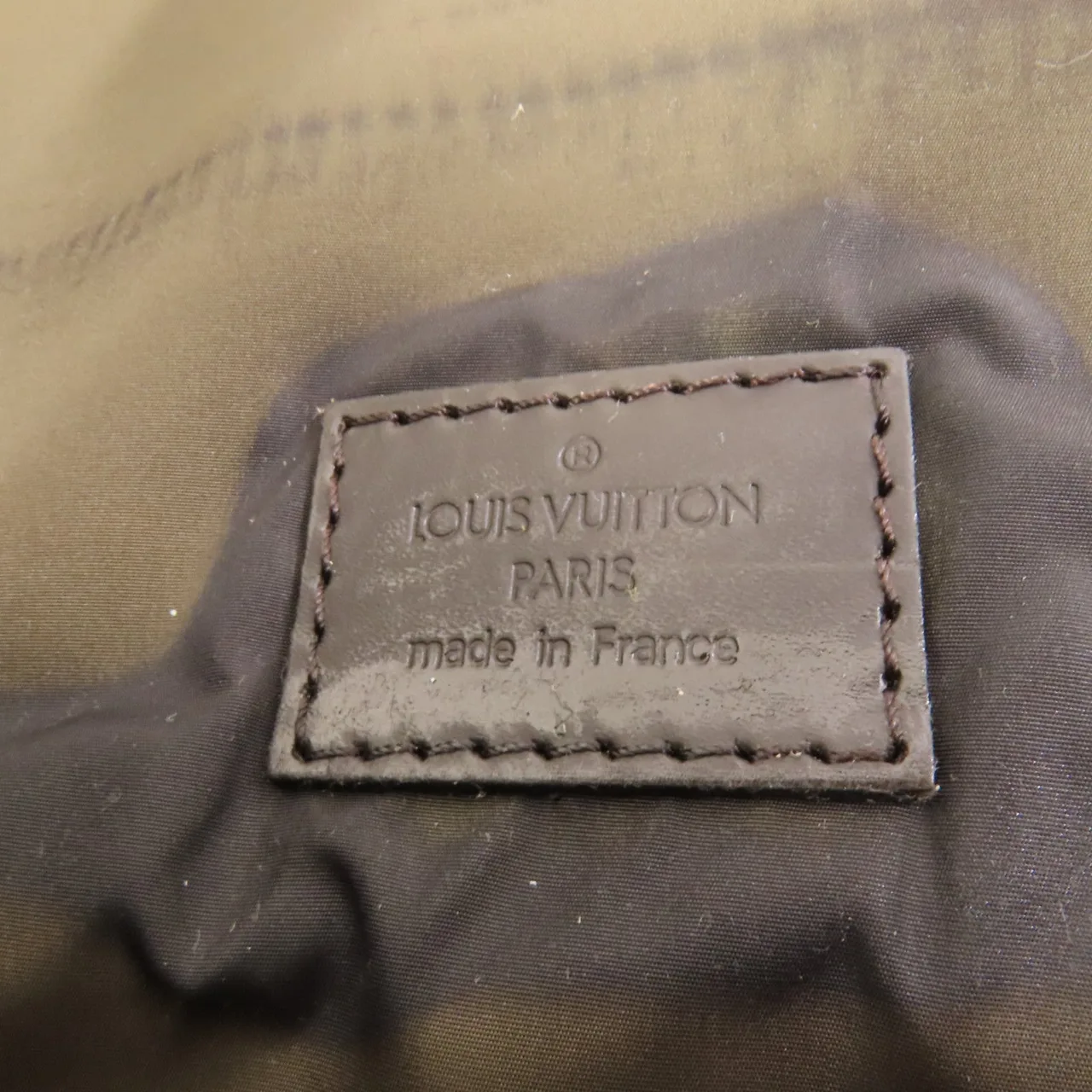 LOUIS VUITTON M93225 肩背包 帆布 黑色 帆布 中古品B - 縮圖 10