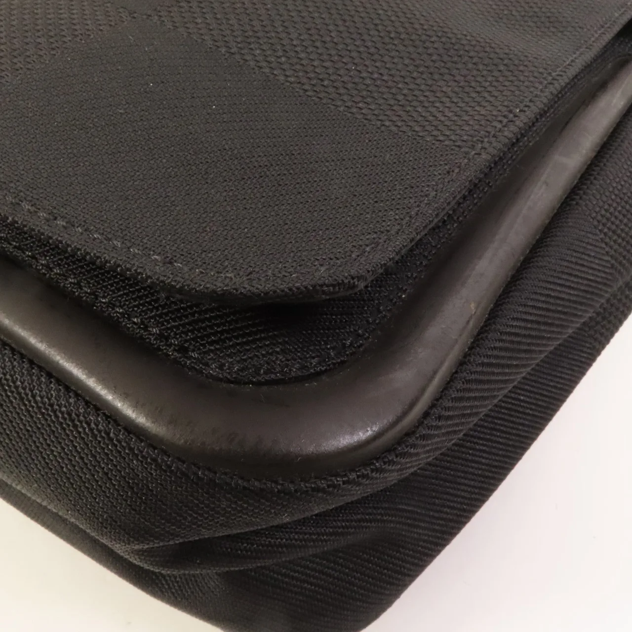 LOUIS VUITTON M93225 肩背包 帆布 黑色 帆布 中古品B - 縮圖 14