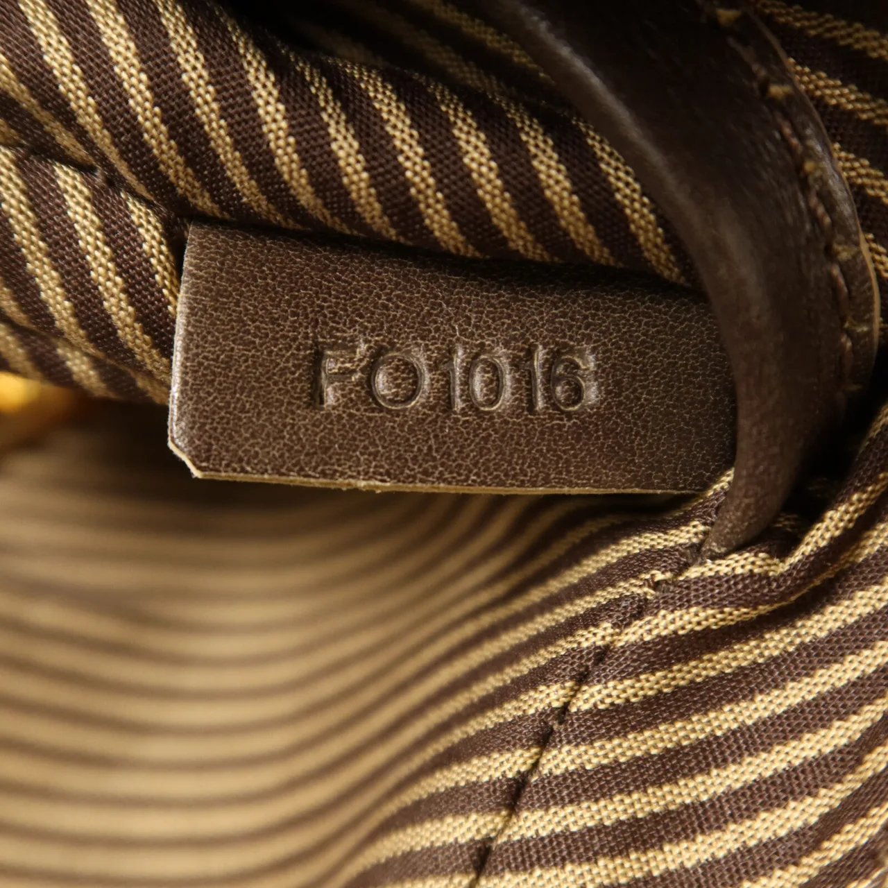 LOUIS VUITTON M95322 肩背包 牛皮 棕色 牛皮 中古品B - 縮圖 7