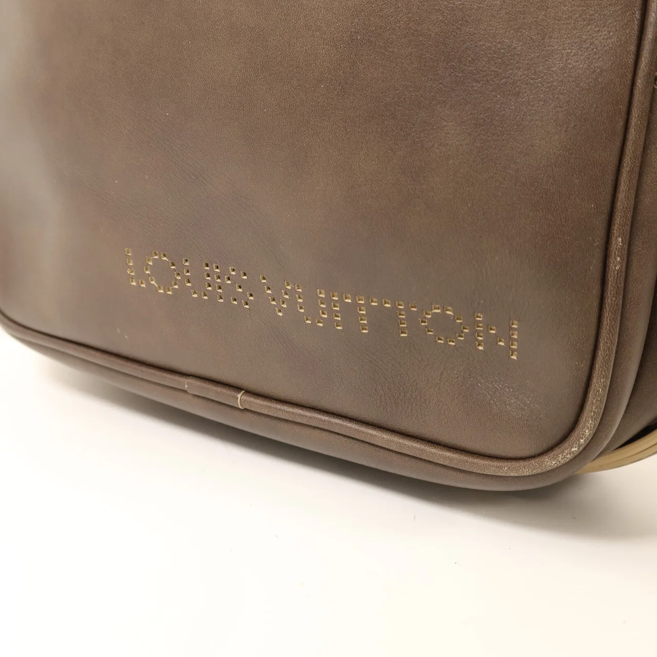 LOUIS VUITTON M95322 肩背包 牛皮 棕色 牛皮 中古品B - 縮圖 9