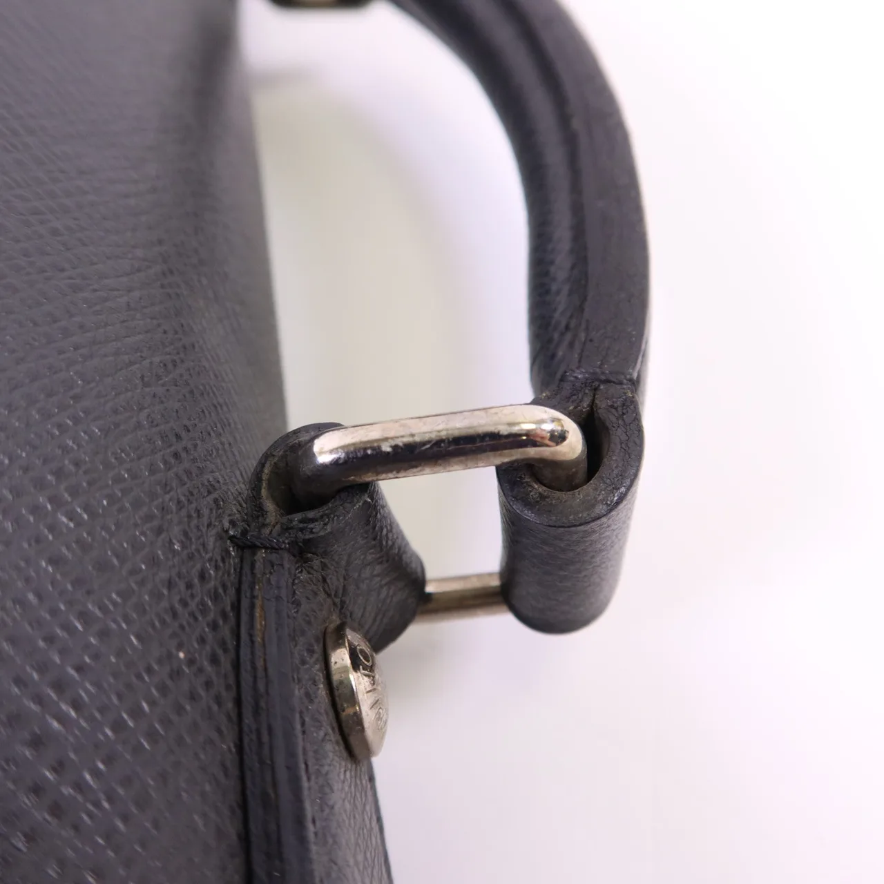 LOUIS VUITTON M32622 手提包 牛皮 黑色 牛皮 中古品B - 縮圖 13