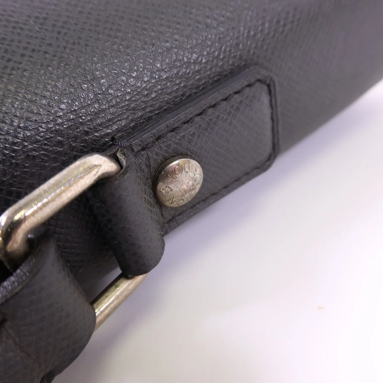 LOUIS VUITTON M32622 手提包 牛皮 黑色 牛皮 中古品B - 縮圖 14