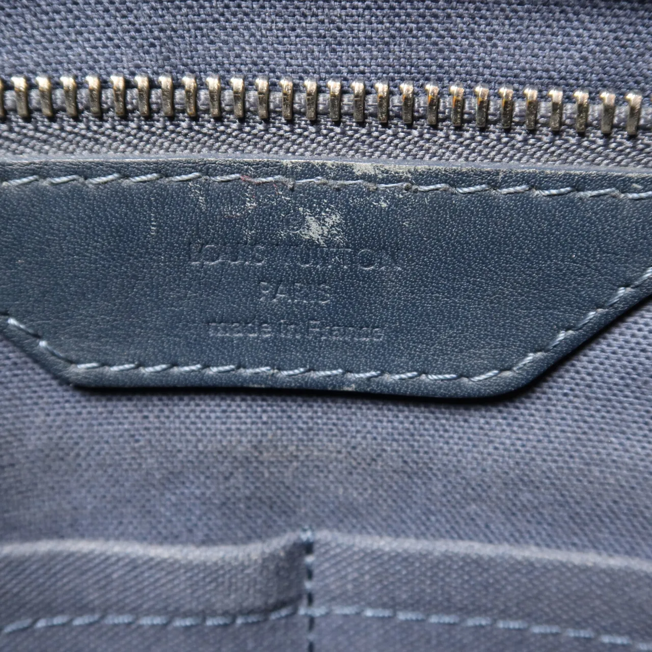 LOUIS VUITTON N41255 兩用包 塗層帆布 棕色 / 藍色 塗層帆布 中古品B - 縮圖 6