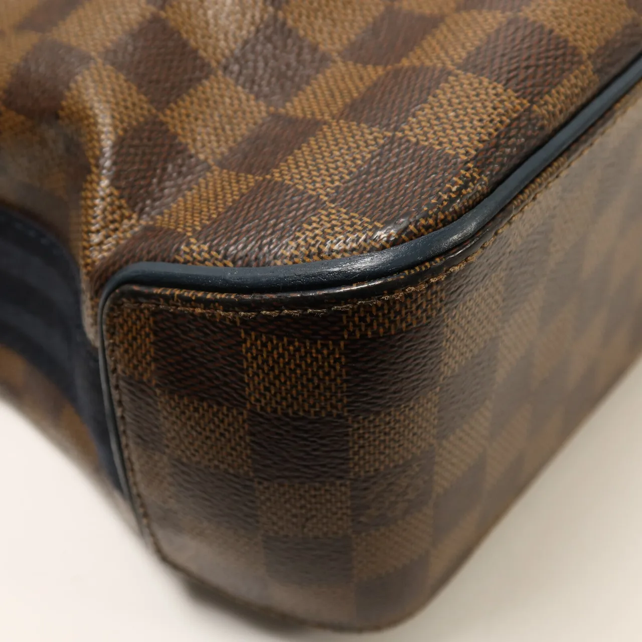 LOUIS VUITTON N41255 兩用包 塗層帆布 棕色 / 藍色 塗層帆布 中古品B - 縮圖 13