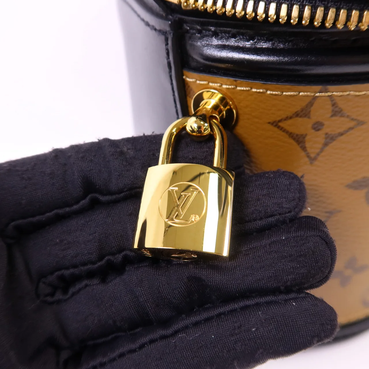 LOUIS VUITTON Cannes M43986 2-Way Bag Coated Canvas 棕色 Coated Canvas Rank A - Thumbnail 10